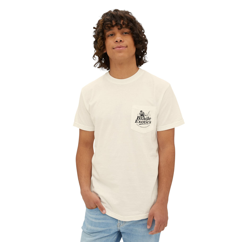 Blade Exotics - Ginger Beer Pocket Tee