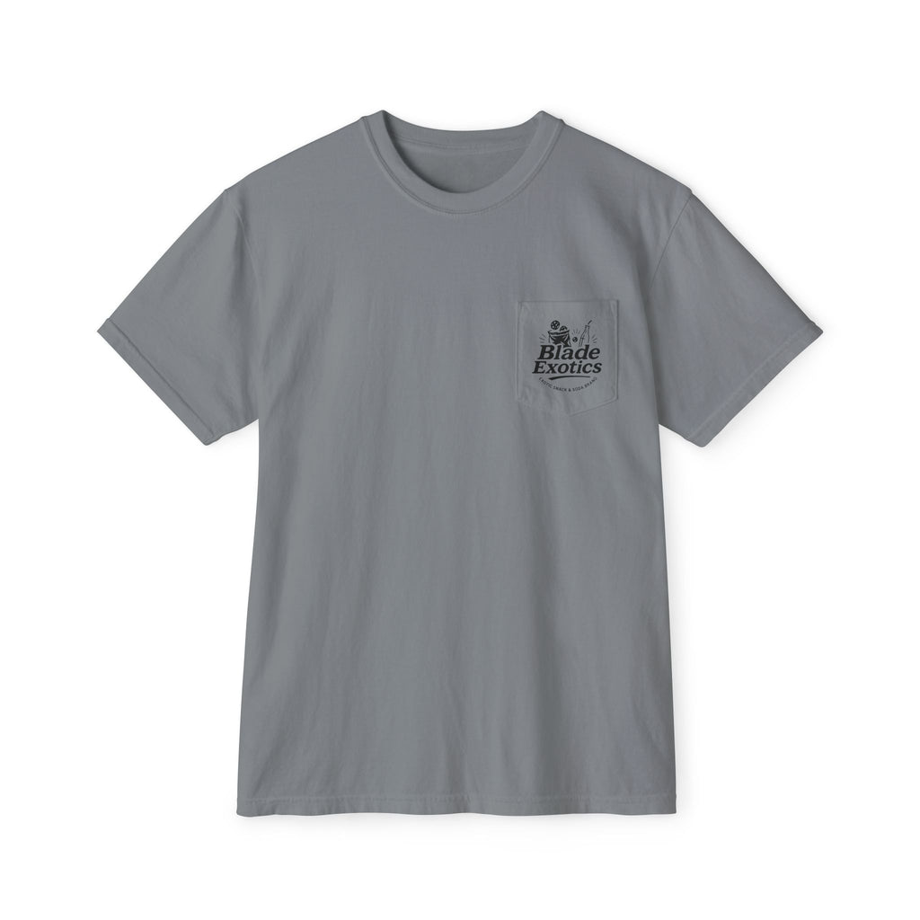 Blade Exotics - Coconut Cream Pocket Tee