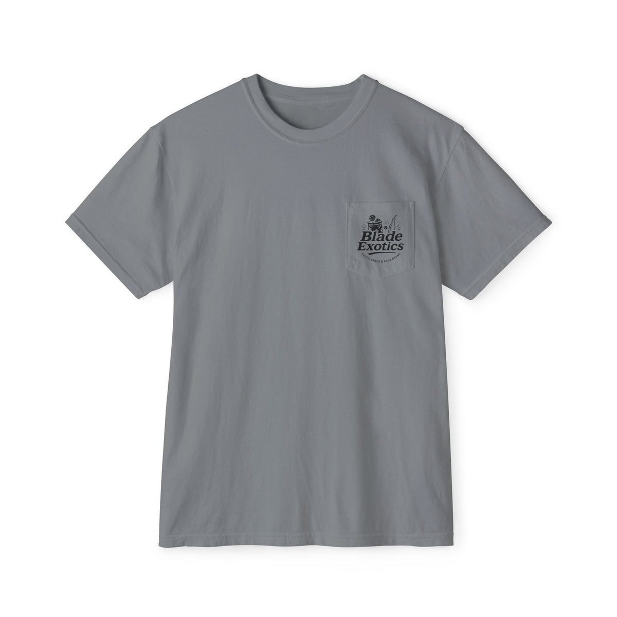Blade Exotics - Coconut Cream Pocket Tee